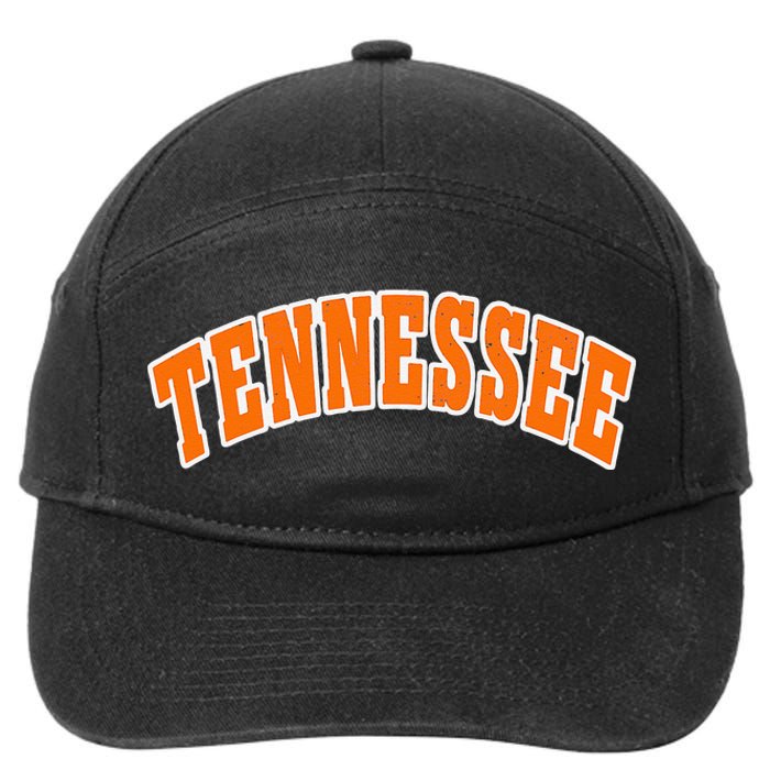 Retro Vintage Tennessee State Souvenir Gift Of Oklahoma 7-Panel Snapback Hat