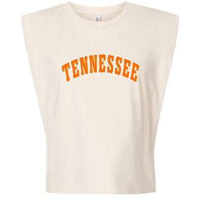 Retro Vintage Tennessee State Souvenir Gift Of Oklahoma Gift Garment-Dyed Women's Muscle Tee