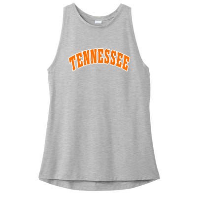 Retro Vintage Tennessee State Souvenir Gift Of Oklahoma Gift Ladies PosiCharge Tri-Blend Wicking Tank