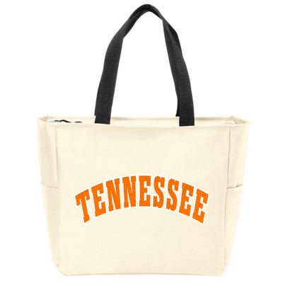 Retro Vintage Tennessee State Souvenir Gift Of Oklahoma Gift Zip Tote Bag