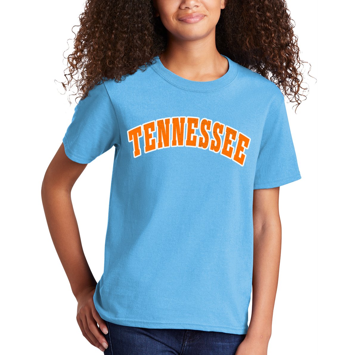 Retro Vintage Tennessee State Souvenir Gift Of Oklahoma Gift Kids T-Shirt
