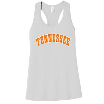 Retro Vintage Tennessee State Souvenir Gift Of Oklahoma Gift Women's Racerback Tank