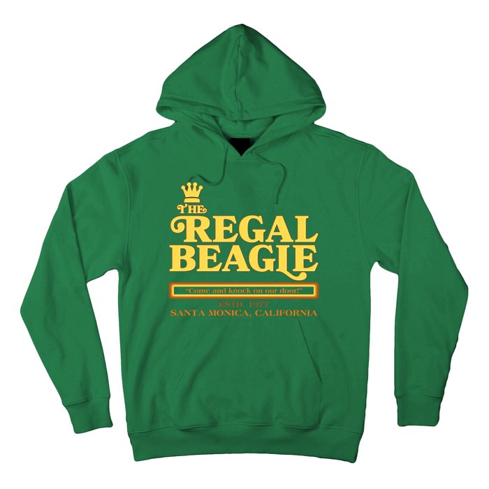 Retro Vintage The Regal Beagle ESTD 1977 Santa Monica California Hoodie