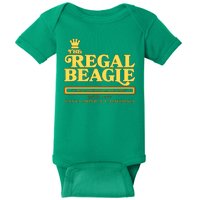 Retro Vintage The Regal Beagle ESTD 1977 Santa Monica California Baby Bodysuit