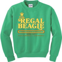 Retro Vintage The Regal Beagle ESTD 1977 Santa Monica California Kids Sweatshirt