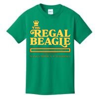 Retro Vintage The Regal Beagle ESTD 1977 Santa Monica California Kids T-Shirt