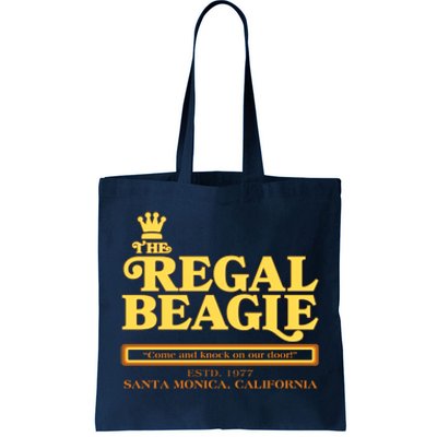 Retro Vintage The Regal Beagle ESTD 1977 Santa Monica California Tote Bag