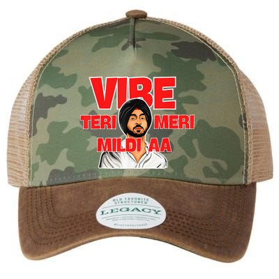 Retro Vibe Teri Meri Mildi Aa Desi Legacy Tie Dye Trucker Hat