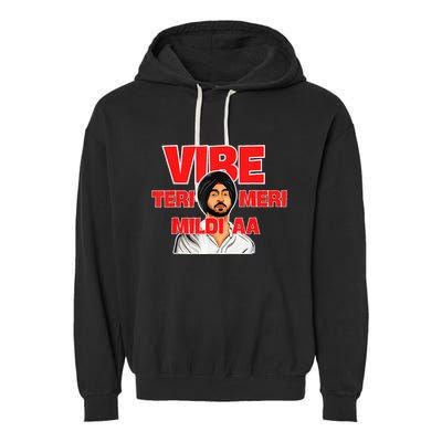 Retro Vibe Teri Meri Mildi Aa Desi Garment-Dyed Fleece Hoodie