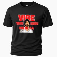 Retro Vibe Teri Meri Mildi Aa Desi Cooling Performance Crew T-Shirt