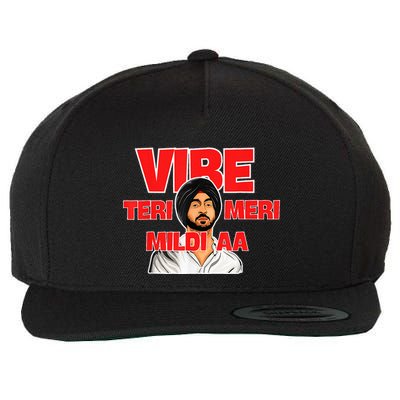 Retro Vibe Teri Meri Mildi Aa Desi Wool Snapback Cap