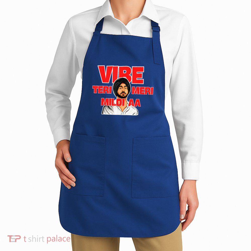 Retro Vibe Teri Meri Mildi Aa Desi Apron