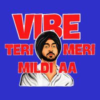 Retro Vibe Teri Meri Mildi Aa Desi Stripe Pom Pom Beanie