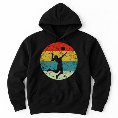 Retro Vintage Volleyball Hoodie