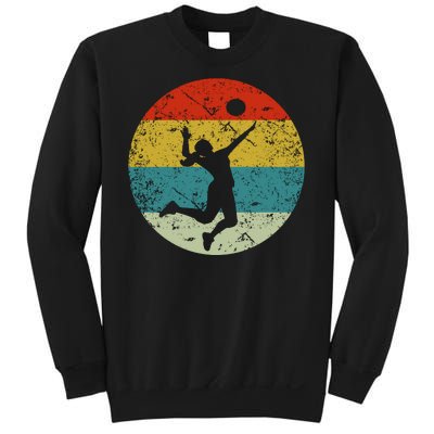 Retro Vintage Volleyball Sweatshirt