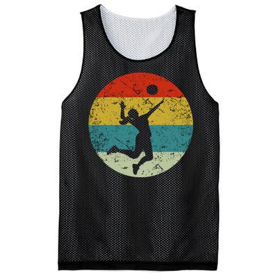 Retro Vintage Volleyball Mesh Reversible Basketball Jersey Tank