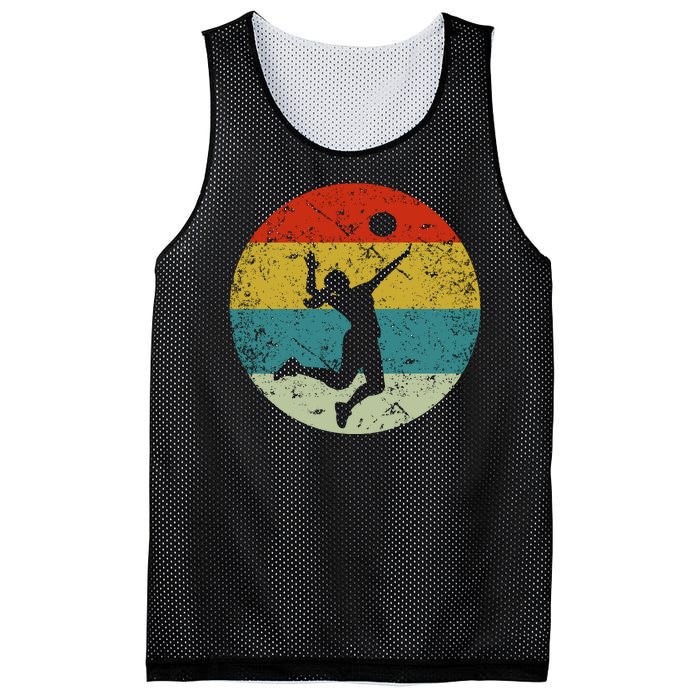 Retro Vintage Volleyball Mesh Reversible Basketball Jersey Tank