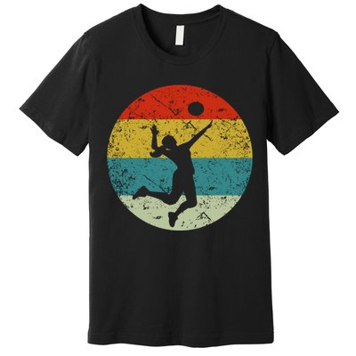 Retro Vintage Volleyball Premium T-Shirt