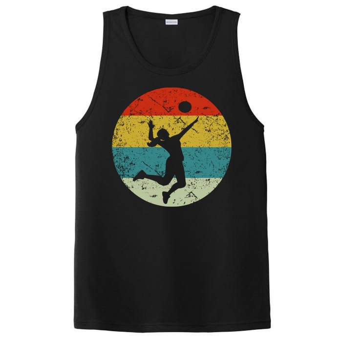 Retro Vintage Volleyball PosiCharge Competitor Tank