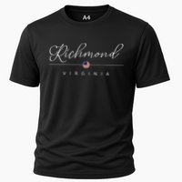 Richmond Virginia Va On Richmond Cooling Performance Crew T-Shirt