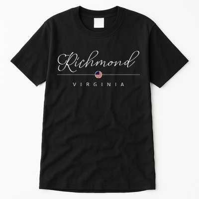 Richmond Virginia Va On Richmond Tall T-Shirt
