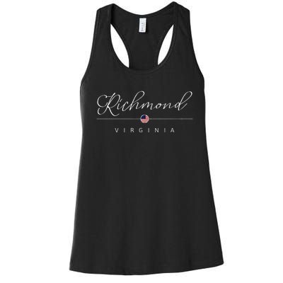 Richmond Virginia Va On Richmond Women's Racerback Tank