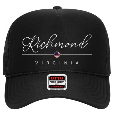 Richmond Virginia Va On Richmond Trucker Hat