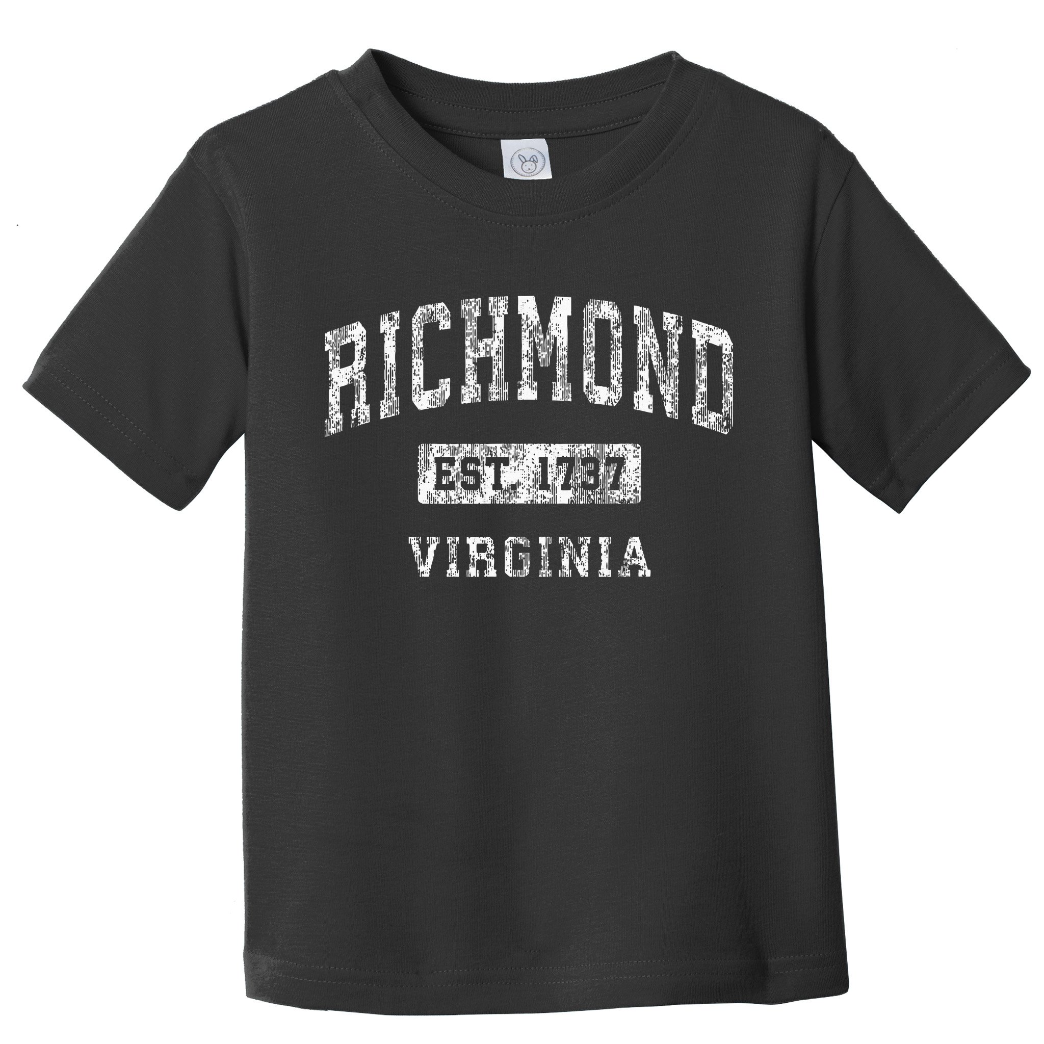 Richmond Virginia Va Vintage Established Sports Toddler T-Shirt
