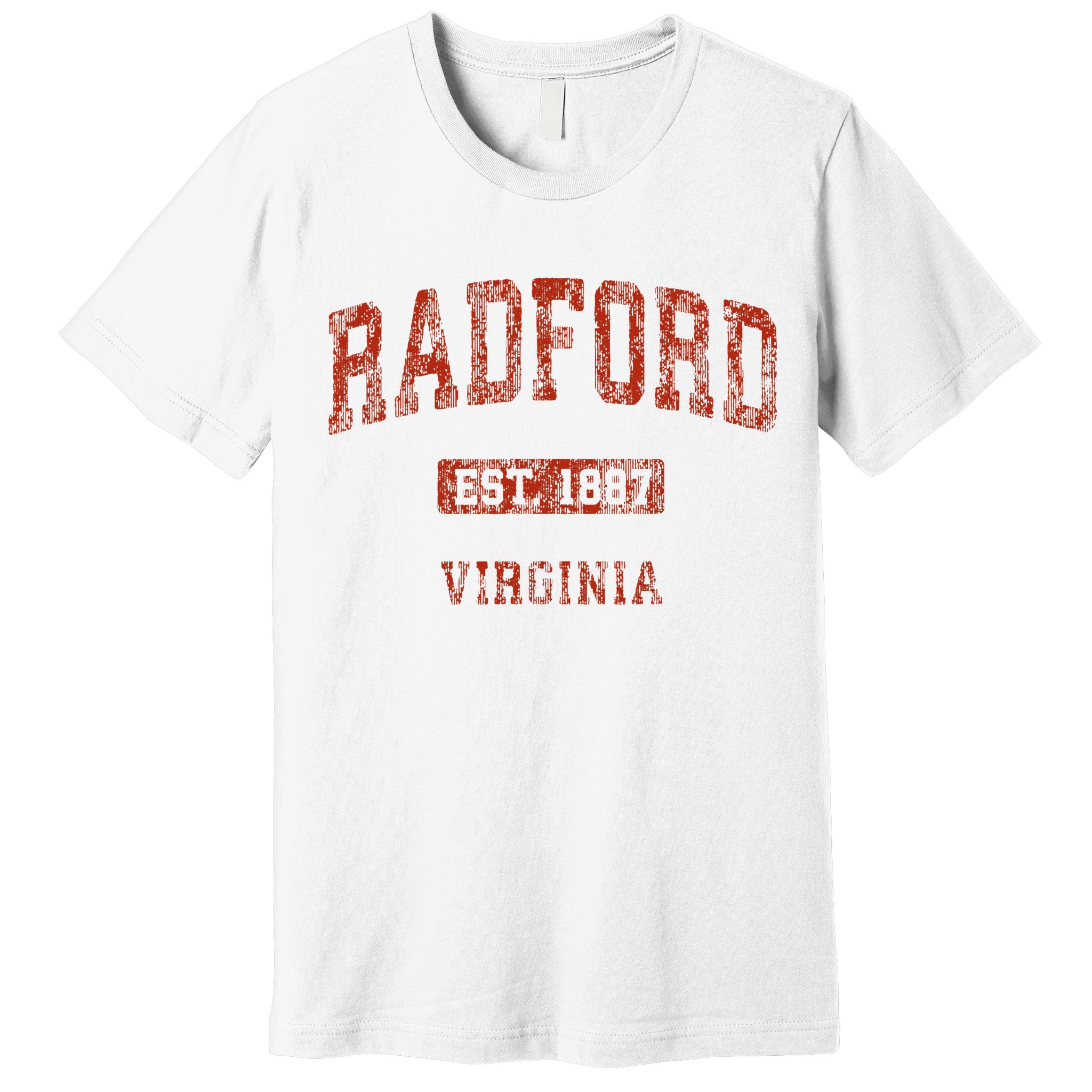 Radford Virginia Va Vintage Athletic Sports Premium T-Shirt
