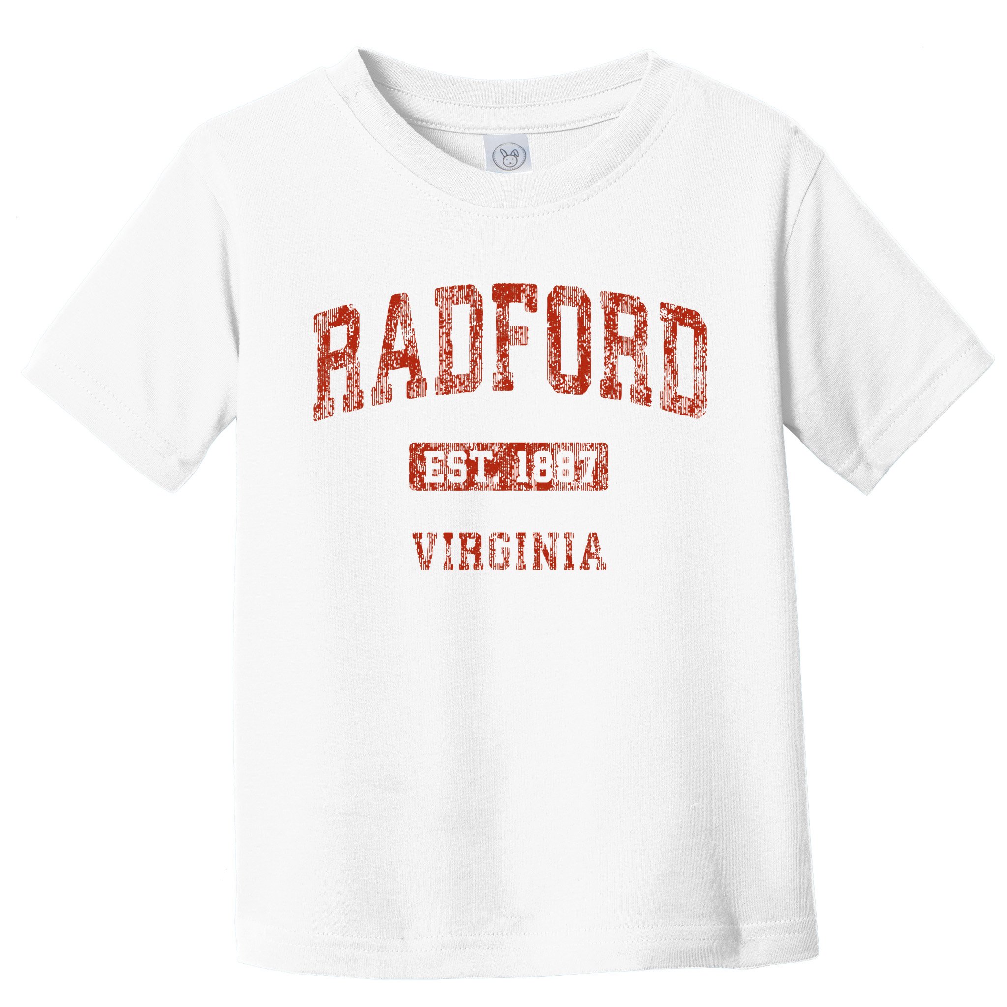 Radford Virginia Va Vintage Athletic Sports Toddler T-Shirt