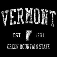 Retro Vermont Vintage Vt Sports Design Baby Bodysuit