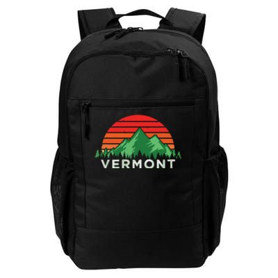 Retro Vintage Vermont Design Vermont Gift Daily Commute Backpack