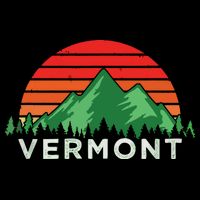 Retro Vintage Vermont Design Vermont Gift Baby Bodysuit