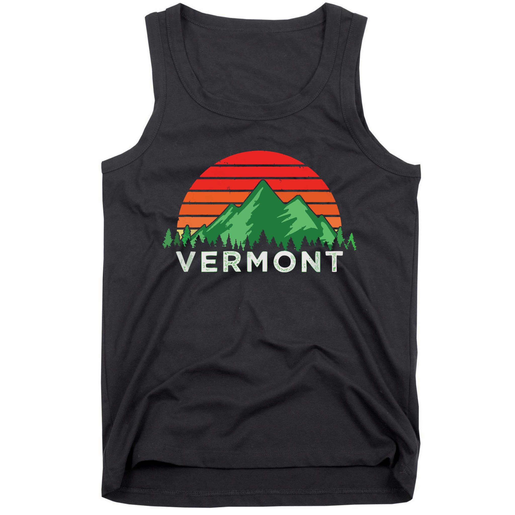 Retro Vintage Vermont Design Vermont Gift Tank Top