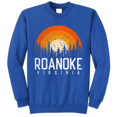 Roanoke Virginia Va Funny Gift Vintage 70s 80s 90s Retro Gift Funny Gift Sweatshirt