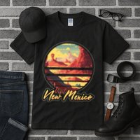 Retro Vintage Visit New Mexico Tall T-Shirt