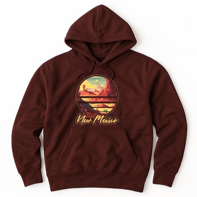 Retro Vintage Visit New Mexico Hoodie