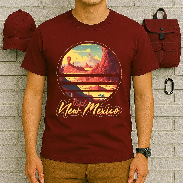 Retro Vintage Visit New Mexico T-Shirt