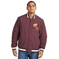 Retro Vintage Visit New Mexico Insulated Varsity Jacket