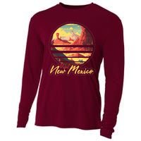 Retro Vintage Visit New Mexico Cooling Performance Long Sleeve Crew