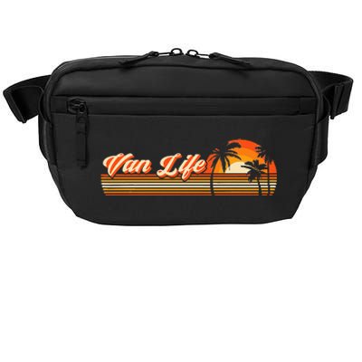 Retro Vintage Van Life Is The Real Adventure Crossbody Pack