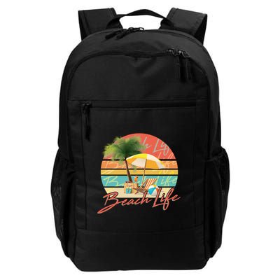 Retro Vintage Vacation Beach Life Backpack
