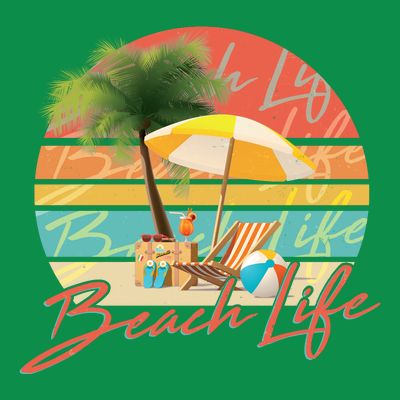 Retro Vintage Vacation Beach Life T-Shirt