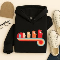 Retro Vintage Video Game Arcade Machines Hoodie