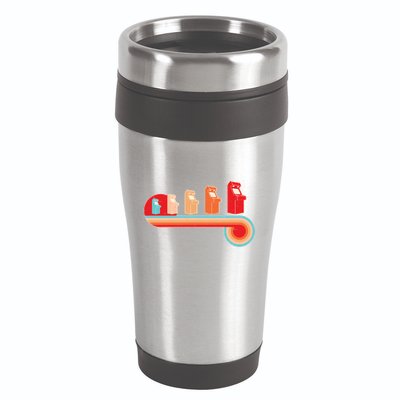 Retro Vintage Video Game Arcade Machines 16oz Travel Tumbler