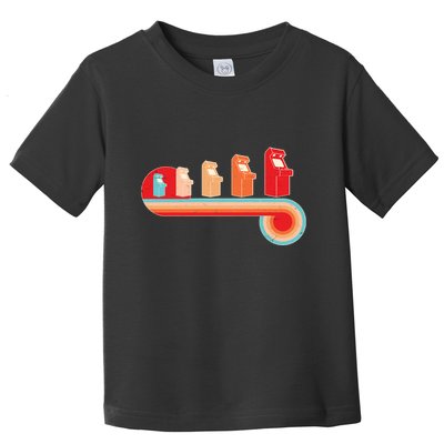 Retro Vintage Video Game Arcade Machines Toddler T-Shirt