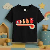 Retro Vintage Video Game Arcade Machines Toddler T-Shirt