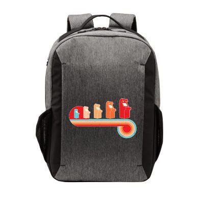 Retro Vintage Video Game Arcade Machines Vector Backpack