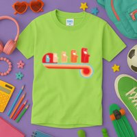 Retro Vintage Video Game Arcade Machines Kids T-Shirt