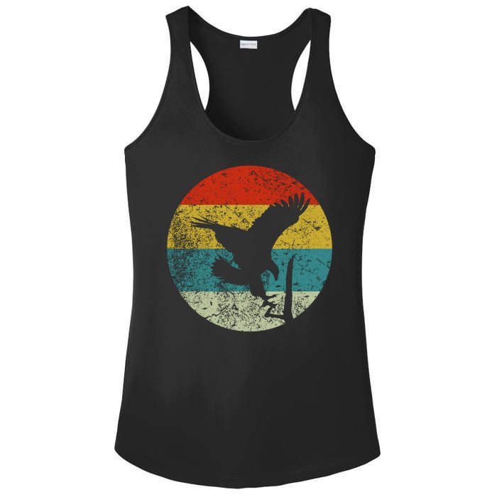 Retro Vintage Vulture Ladies PosiCharge Competitor Racerback Tank